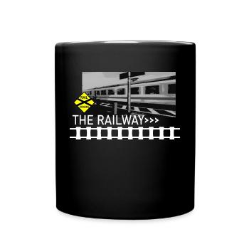 THE RAILWAY - Full Colour Mug - black - Front