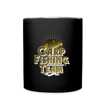 Pêche à la pêche à la carpe - Mug uni - noir - Devant