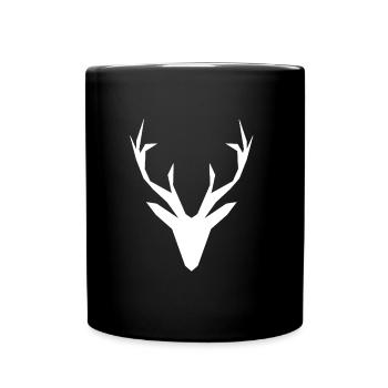 renne - Mug uni - noir - Devant