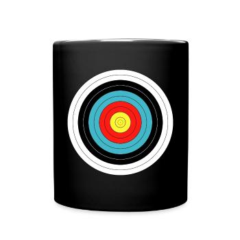 target - Full Colour Mug - black - Front