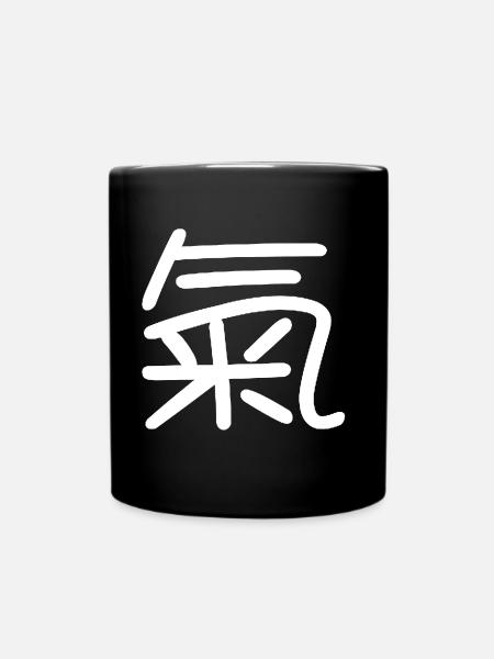 Chinese characters Chinese symbol - Full Colour Mug - black