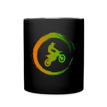 motocross - Full Colour Mug - black - Front