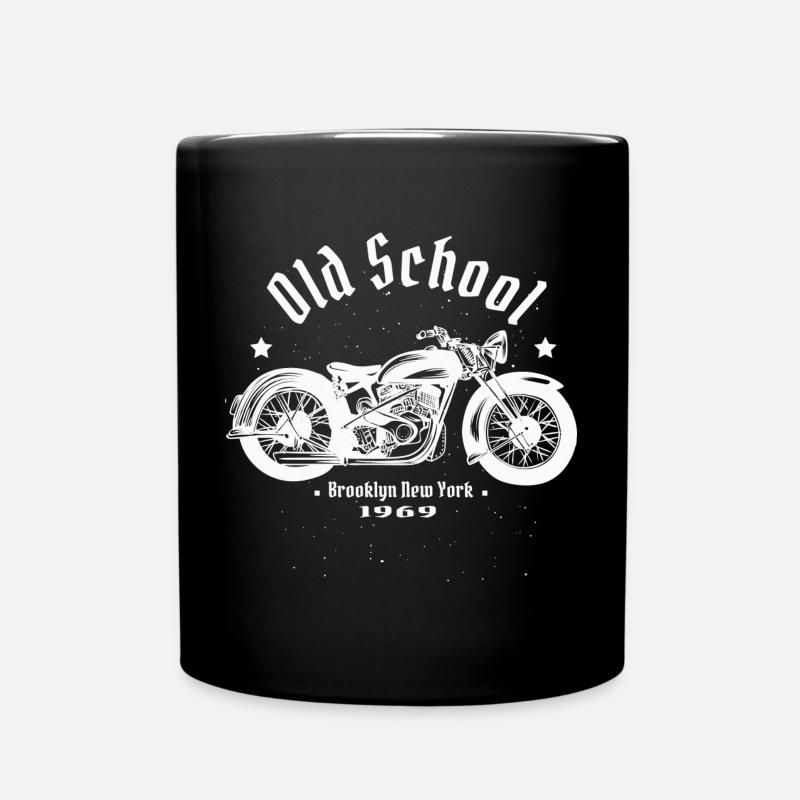 Biker - Tasse einfarbig - Schwarz