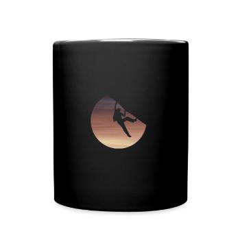 Climb - Full Colour Mug - black - Front