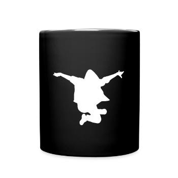 Idée cadeau breakdance - Mug uni - noir - Devant