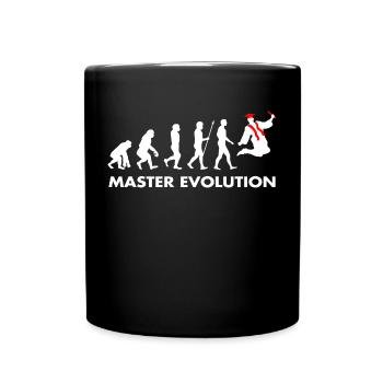 Master evolution development graduation diploma - Full Colour Mug - black - Front