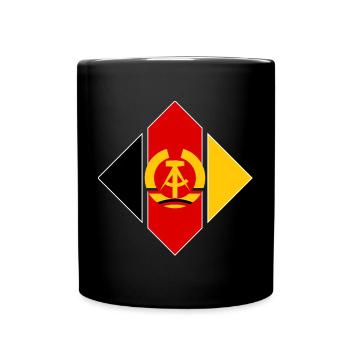 Plaques De l’Air Forces de la NVA - Mug uni - noir - Devant