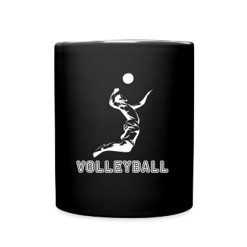 volleyball - Full Colour Mug - black - Front