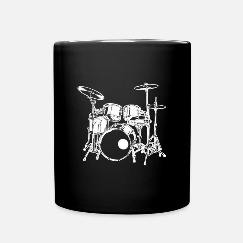 Rock music - Full Colour Mug - black