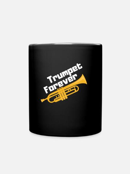Trumpet Forever Trumpet Forever - Mug uni - noir