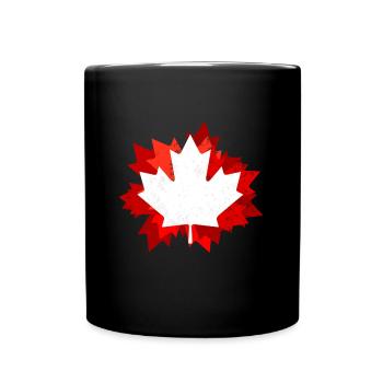 Idée cadeau cadeau Canada - Mug uni - noir - Devant