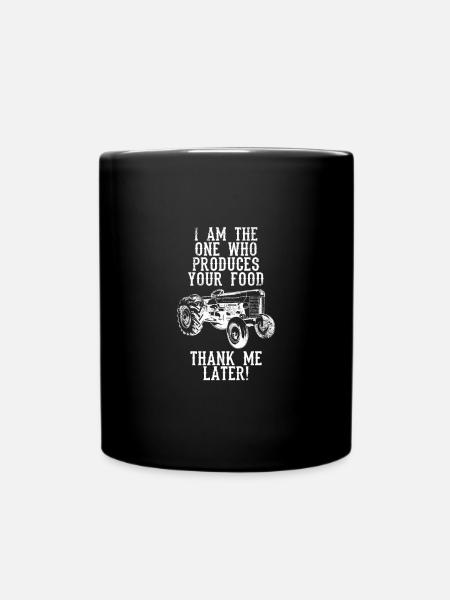 Landwirtschaft - Tasse einfarbig - Schwarz