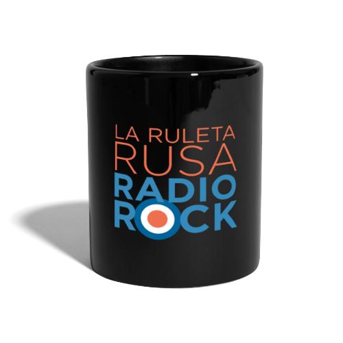 La Ruleta Rusa Radio Rock. Portrait Primary. - Taza de un color