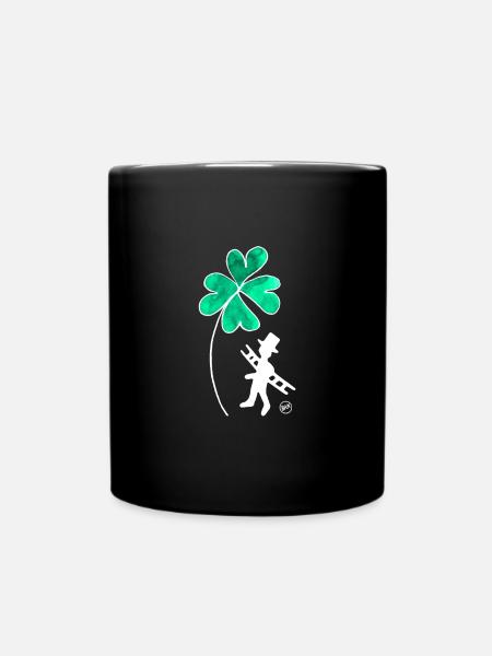 *BAM* be_lucky - Full Colour Mug - black