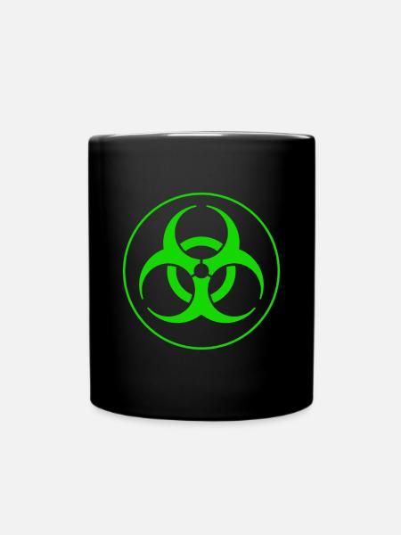 Danger biologique - Mug uni - noir
