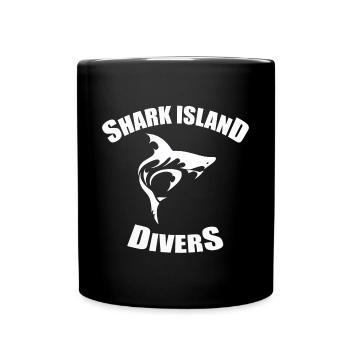 SHARK ISLAND DIVERS - Full Colour Mug - black - Front