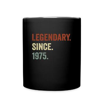 Legendary since 1975 - Full Colour Mug - black - Front
