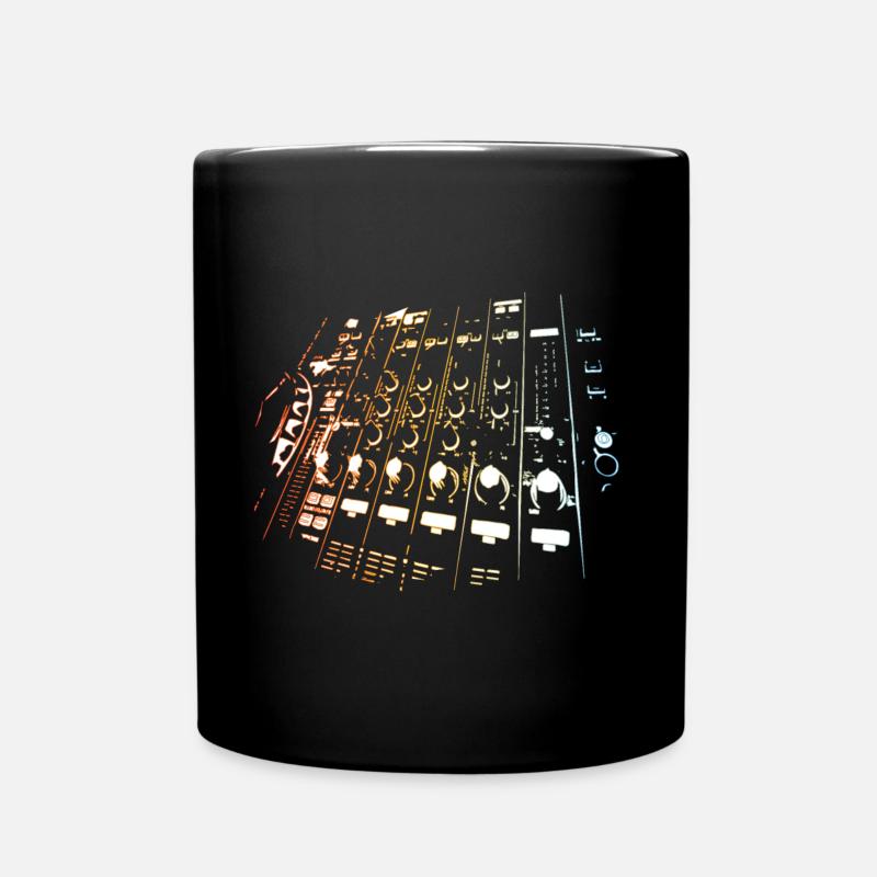 DJ - Tasse einfarbig - Schwarz