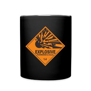 Explosive - Full Colour Mug - black - Front