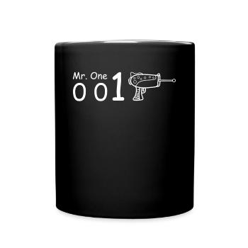 Erster Geburtstag 1 Jahr Baby Kind Geburtstagskind - Tasse einfarbig - Schwarz - Vorne