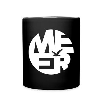 SEA ROUND - Mug uni - noir - Devant