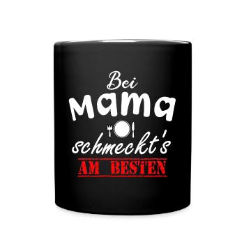 C'est meilleur avec maman | Pour le meilleur - Mug uni - noir - Devant