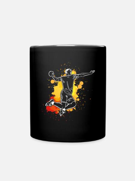 Handball Handballer Handballspieler Sport - Mug uni - noir