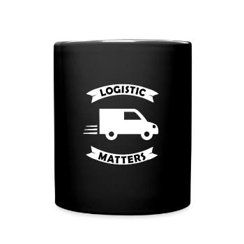 Logistics and transportation - Full Colour Mug - black - Front