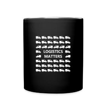 Transport and logistics - Full Colour Mug - black - Front