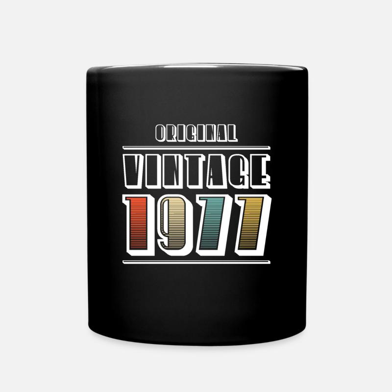 Millésime 1977 - Mug uni - noir