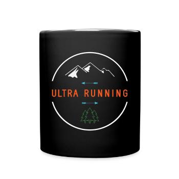 Ultra Running - Full Colour Mug - black - Front