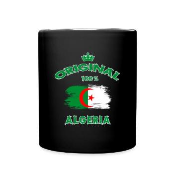 Algeria original 100% / gift national flag - Full Colour Mug - black - Front