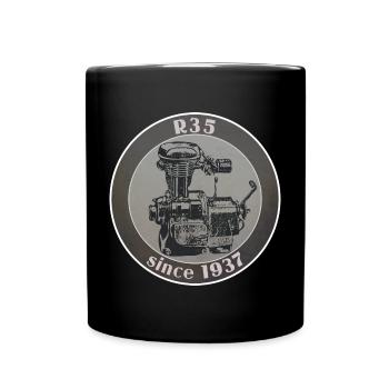 R35 since 1937 - Full Colour Mug - black - Front