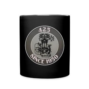 425 since 1950 - Tasse einfarbig - Schwarz - Vorne