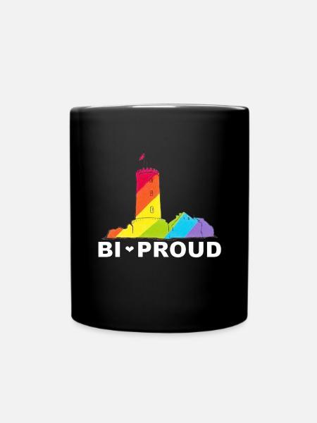 BI PROUD - Tasse einfarbig - Schwarz