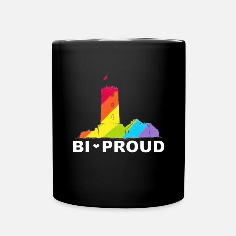 BI PROUD - Tasse einfarbig - Schwarz