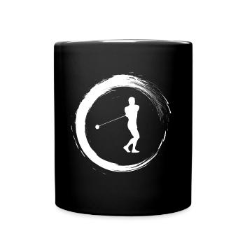 Hammer throwing - Full Colour Mug - black - Front