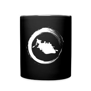 rafting - Full Colour Mug - black - Front