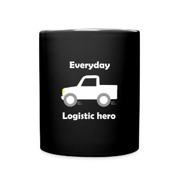 Logistics and transport - Full Colour Mug - black - Front