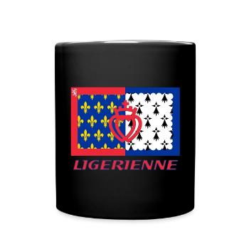 Ligérienne - Mug uni - noir - Devant