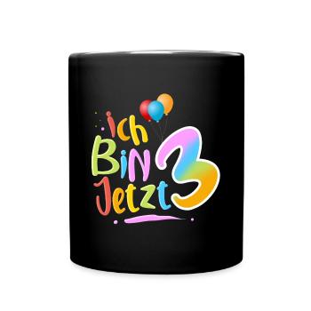 I Am 3 - Full Colour Mug - black - Front