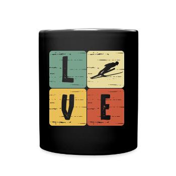 ski jumping - Full Colour Mug - black - Front