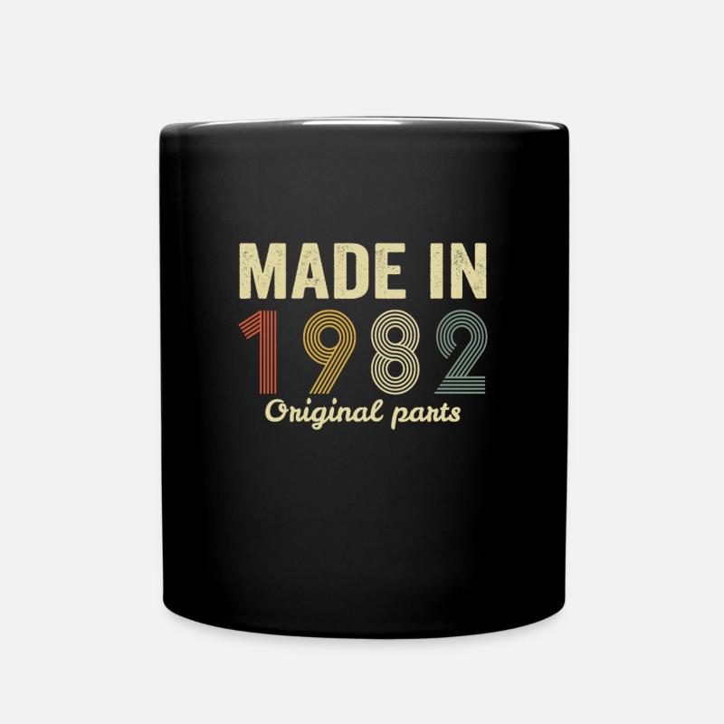 made in 1982 original parts - Mug uni - noir