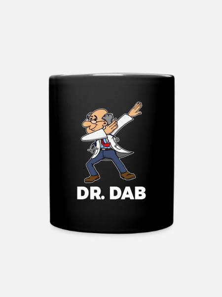Dab Dabbing Doktor Arzt Hausarzt Facharzt Notarzt - Tasse einfarbig - Schwarz