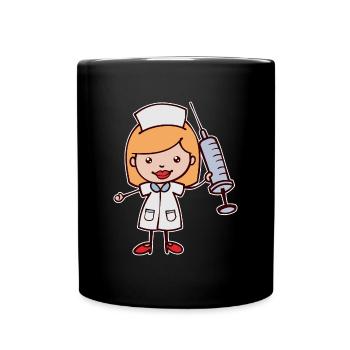 Infirmière Sweet Carer Social Worker - Mug uni - noir - Devant