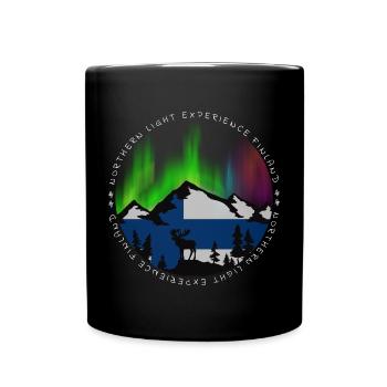 Northern Lights Experience Design - Full Colour Mug - black - Front