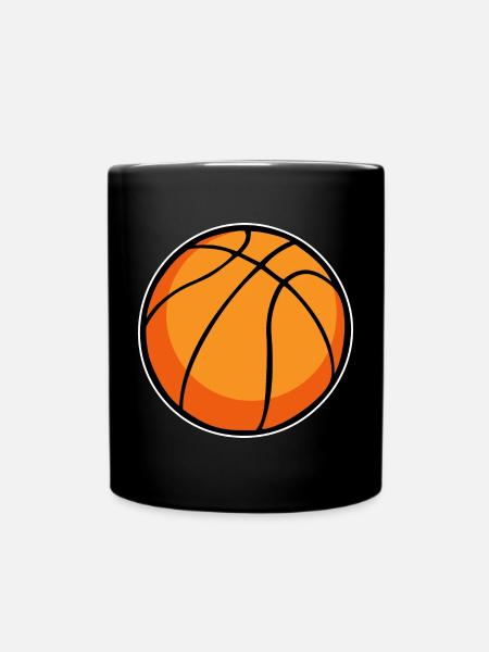 Basketball - Mug uni - noir