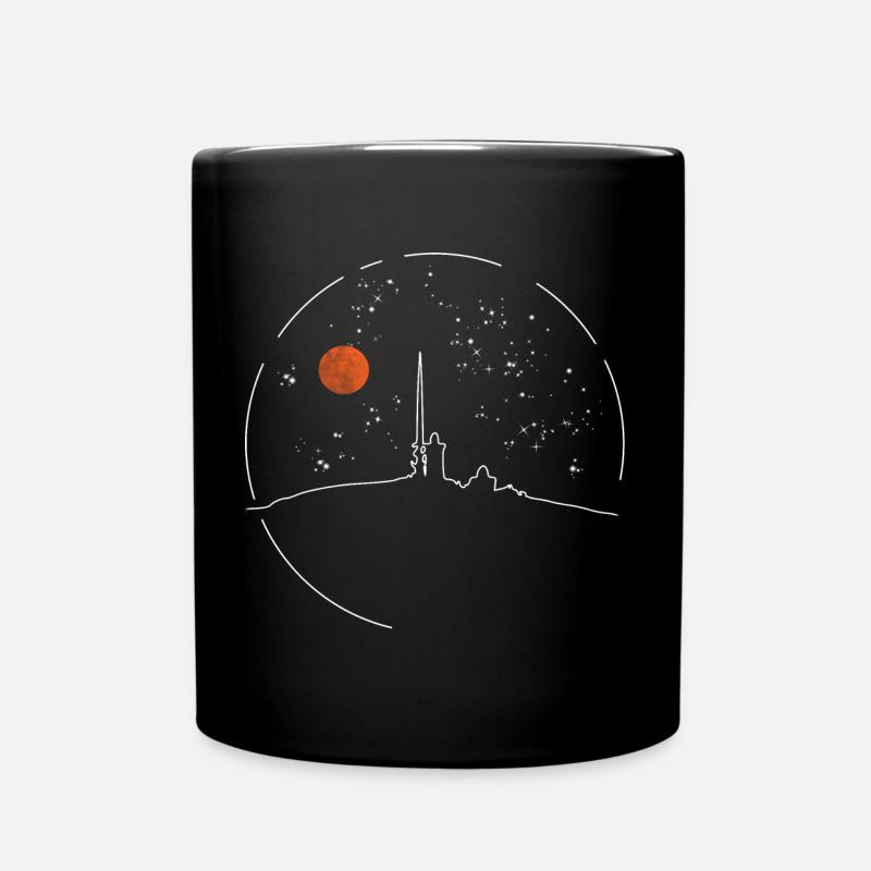 Harz Style, Brocken Universum, Wir lieben den Harz - Tasse einfarbig - Schwarz