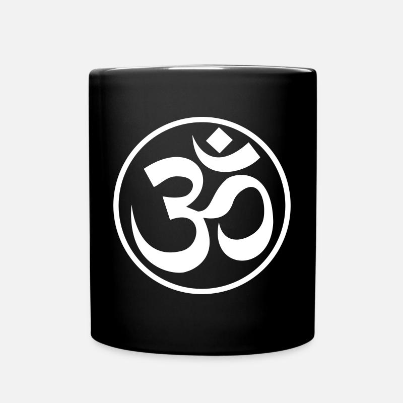 OM Goa Signe - Mug uni - noir