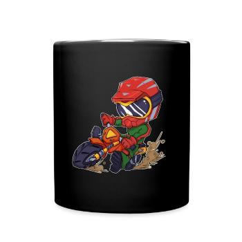 Motocross - Mug uni - noir - Devant
